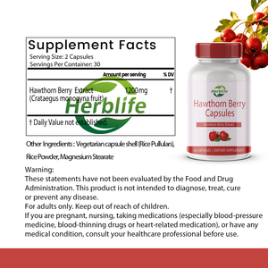 Capsules d'extrait de baies d'aubépine en marque blanche OEM pour une circulation sanguine saine et un bien-être cardiovasculaire – Complément alimentaire - Product Image 4