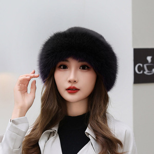 Fabricant de chapeaux mongols, vente en gros de chapeaux d'hiver en fausse <span class=keywords><strong>fourrure</strong></span> de haute qualité pour femmes, prix bas, nombreuses couleurs au choix - Product Image 3