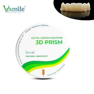Tandheelkundige Multilayer 3D Prisma <span class=keywords><strong>Zirconia</strong></span> Schijf Voor Open Cad Cam Freesmachine - Product Image 6