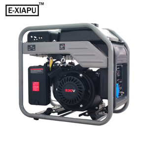 Generador de gasolina de CA portátil, pequeña potencia multiusos para emergencias, trabajo al aire libre, motor refrigerado por aire de 4 tiempos, 50 Hz - Product Image 1