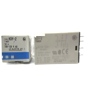 ตัวควบคุมการเขียนโปรแกรมด้วย PLC โดยเฉพาะระบบอัตโนมัติ H3Y-2 100-120VAC 10S nsmp ของแท้ใหม่ - Product Image 1