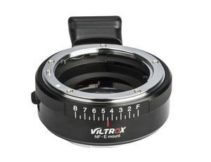 DF อะแดปเตอร์ติดเลนส์ NF-<span class=keywords><strong>E</strong></span> VILTROX สำหรับ G Series เลนส์ <span class=keywords><strong>E</strong></span>-mount กล้อง221G แก้วอลูมิเนียมน้ำหนักเบา - Product Image 1