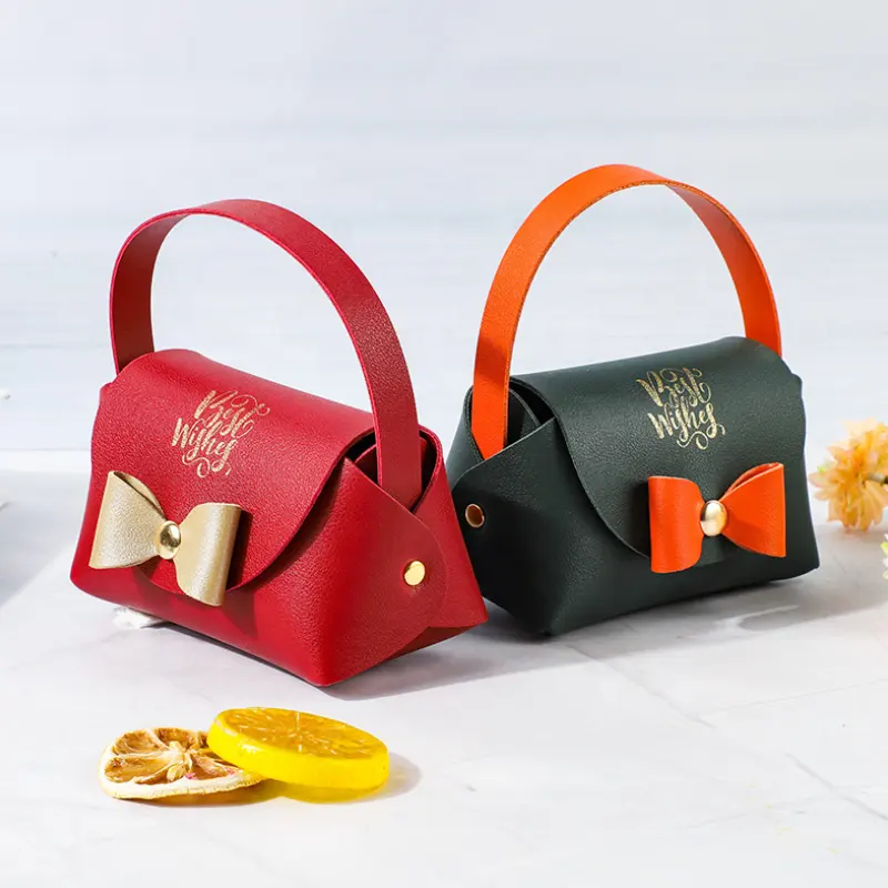Cestini regalo all'ingrosso confezione in pelle PU regali aziendali promozionali Mini borse e borse da donna