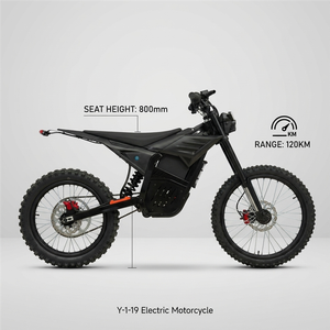 New 4500W <b>72V</b> Brushless Racing Dirt Bike for Adults 40MPH High Speed 19" Wheel 75 Miles Range Removable <b>Battery</b> off Road E-Moto - Product Image 4