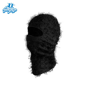 หมวกคลุมหัวแบบเต็มสำหรับขี่มอเตอร์ไซค์หน้ากากสกีออกแบบโลโก้ของคุณเอง - Product Image 6