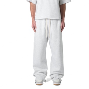 Pantalones Jogger Anchos de Alta Calidad con Logotipo Personalizado de Fábrica, Pantalones Deportivos Holgados para Hombre - Product Image 1