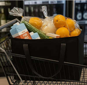 <span class=keywords><strong>Sac</strong></span> isotherme réutilisable à fermeture éclair pliable chaud froid <span class=keywords><strong>transport</strong></span> d'aliments camping congélateur pizza - Product Image 2