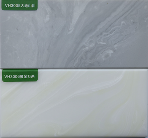 Vomako แผ่นอะคริลิคสีขาวบริสุทธิ์สำหรับตกแต่งบนเคาน์เตอร์ครัว - Product Image 4