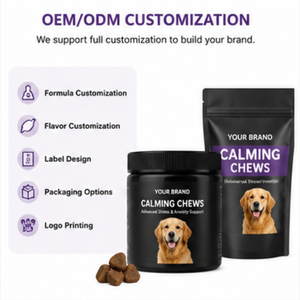 Friandises Apaisantes pour Chiens et Chats - Riches en Protéines, Soutien Immunitaire, Absorption Rapide, Santé Digestive - L-Théanine/Chamomille - Product Image 6