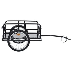 Remorque de cargaison de vélo à dégagement rapide avec attache facile <span class=keywords><strong>pour</strong></span> les bagages de camping-<span class=keywords><strong>pour</strong></span> les balades à vélo chariots à main et chariots - Product Image 3