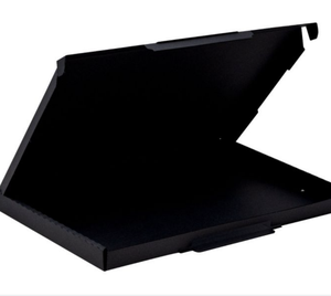 Eco friendly custom logo printed black mailer box corrugated box black shipping boxes for packaging