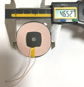 Cuộn cảm cuộn dây 15 Wát không dây sạc cuộn dây 50*5.3*1. 0-mp-a2 Vòng che chắn cho điện thoại di động sạc <span class=keywords><strong>Qi</strong></span> cuộn dây cảm ứng - Product Image 2