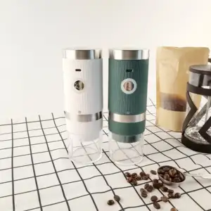 New professional household automatic mini coffee bean grinder USB rechargeable electric coffee grinder