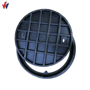 Goedkopere BMC SMC FRP ronde en vierkante kunststof D400 kunststof composiet putdeksel voor gemeentelijke wegen en verkeersveiligheid - Product Image 5