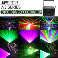 IP65 Outdoor-Laserstrahlprojektor mit ILDA 3D DJ-Bühnenprojektor für Nachtclub, Disco-Party & Bierfest (2026 Elite)