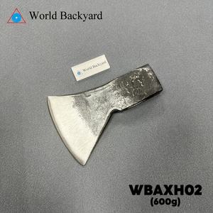 LHAXH02 all'ingrosso personalizza il Logo rivestito di ricambio per esterni testa d'ascia 1/<span class=keywords><strong>3</strong></span> bianco satinato lama d'ascia forgiata in acciaio ad alto tenore di carbonio - Product Image 3