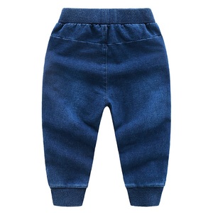 Proveedor Chino de Pantalones de Mezclilla Tejida de Color Sólido para Niños, Pantalones para Niños, los Mejores Productos para Importar - Product Image 3