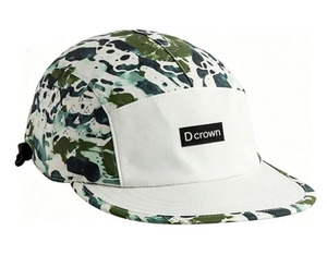 Gorra Deportiva Unisex Negra/Gris para Esquí al Aire Libre, con Logotipo Personalizado, 5 Paneles, de Nailon, Impermeable, Visera Plana, Sin Estructura, Transpirable - Product Image 3