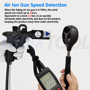 Pistola de Aire Ionizante Antiestática para Control de Electricidad Estática y Limpieza de Polvo en Electrónica - Product Image 4