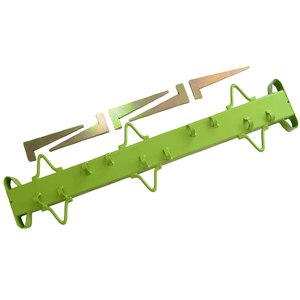 Serre-câble robuste en acier galvanisé pour poteaux de clôture électrique, idéal pour l'installation de clôtures agricoles et de treillis métalliques - Product Image 3