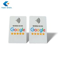 Carte intelligente RFID PVC OEM NTAG213/215 NFC Mini Tag étanche pour hôtel et paiement, carte de membre, carte de visite numérique