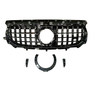 Mercedes-Benz GLA-Class X247 Dynamic Sport Edition GT Starry Sky Grille Black ABS Plastic Front Bumper Upgrade - Product Image 1