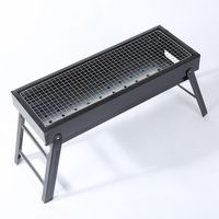 Barbecue à charbon portable poêle à barbecue extérieur gril de barbecue pliable
