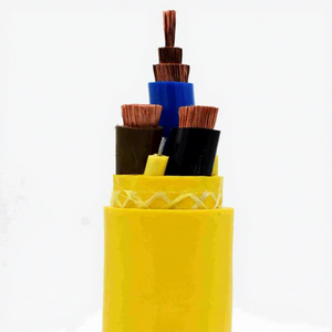 Câbles d'alimentation en caoutchouc pour robots, résistants à l'âge et à la traction, standard Rou, câbles enroulés, garantie 1 an, sans blindage, pour applications robotiques - Product Image 1