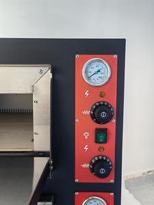 <span class=keywords><strong>Four</strong></span> à pizza à gaz à double étage ZH-4EP4, machine à pizza professionnelle en acier inoxydable, utilisation commerciale Campbon pour cuisine professionnelle - Product Image 2