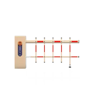 전기 주차장 암 배리어 게이트 시스템 신호등 자동차 공원 붐 게이트