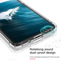 Étui pour S20 Plus, vente chaude, transparent, TPU, haute protection, antichoc, anti-rayures, option de logo personnalisé pour
