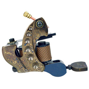 Máquina de Tatuaje de Bobina de Acero Inoxidable de Nuevo Diseño con Motor Japonés, Pistola de Tatuaje Profesional para Delineado y Sombreado, para Uso en Arte Corporal - Product Image 3