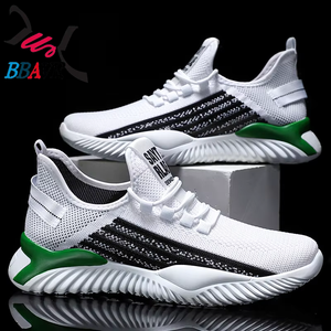 รองเท้ากีฬาผ้าถักแบบตาข่าย ดีไซน์ใหม่ทันสมัยปี 2020 สำหรับผู้ชาย - Product Image 4