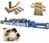 Machine automatique de découpe et de perforation pour la fabrication de protège-coins en carton