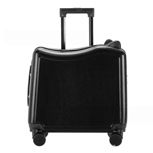 <span class=keywords><strong>Petite</strong></span> <span class=keywords><strong>valise</strong></span> de voyage unisexe en aluminium et PVC de 18 pouces avec roues pivotantes pour garçons et filles de 12 ans - Product Image 4