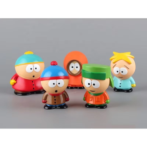 <span class=keywords><strong>South</strong></span> <span class=keywords><strong>Park</strong></span> 3D PVC giocattoli simpatico cartone animato Anime figura nuovo tema ODM modello numero Action Figure del parco sud - Product Image 3