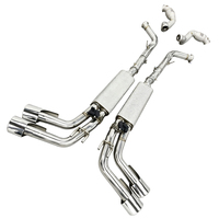 Tuyaux d'échappement complets SD Performance pour Mercedes-Benz G63 AMG W464 W463A 4.0T 2019-2023, avec downpipe catalyseur SS304 et échappement arrière à soupapes
