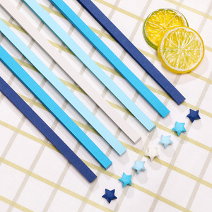 Tiras de <span class=keywords><strong>Papel</strong></span> de Origami de Colores Personalizadas con Purpurina para <span class=keywords><strong>Manualidades</strong></span>, <span class=keywords><strong>Papel</strong></span> para Plegar Estrellas de la Suerte, Tiras de <span class=keywords><strong>Papel</strong></span> para Decoración DIY, <span class=keywords><strong>Manualidades</strong></span> - Product Image 4