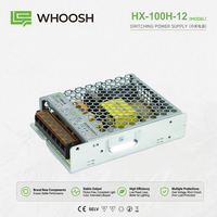 Alimentation à découpage LED 100W 12V 8.33A, entrée universelle AC 100-240V pour éclairage intérieur et affichage
