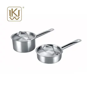 Ukw Kitchenwares Pan Set Saus Pot Roestvrij Staal Steelpan