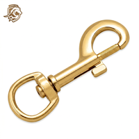 HORSE LOVE 16*79mm 102169 Mousqueton pivotant en zinc, style simple, couleur et design personnalisés