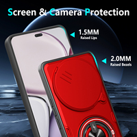 Casing Ponsel Baru dengan Ring Holder untuk Honor X9C X8C 4G, Anti Benturan, Pelindung Kamera Geser, Penutup Belakang Ponsel