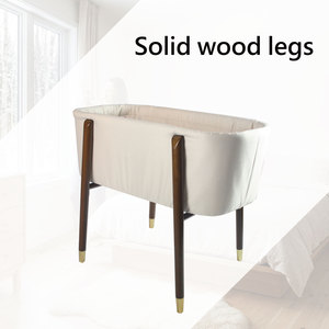 Cuna de Madera para Bebé de la Mejor Calidad, de 0 a 3 Años, Estilo Europeo-Americano, Acogedora - Product Image 3