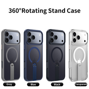Coque de protection intégrale antichute avec support rotatif magnétique à 360° pour <span class=keywords><strong>iPhone</strong></span> 17 <span class=keywords><strong>Pro</strong></span> Max 16 15 14 - Product Image 2