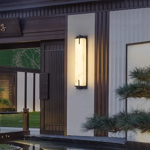 Lámpara de Pared Exterior Moderna Minimalista, Impermeable, LED, Acero Inoxidable, Resistente a la Lluvia, para Entrada de Villa, Patio, Terraza - Product Image 3