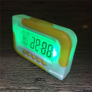 Nako Na-3816 Sound Control Lcd Clock With Led Backlight Digital Alarm Clock For Home Office Use - Product Image 4
