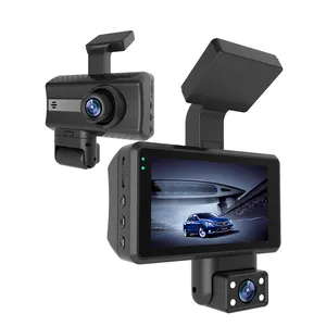 Car Dvr Dash Cam Dual Lens 1080p Camera Dvr Night Vision Wdr Built-in G-sensor Motion Detection 24hr Parking Monitor