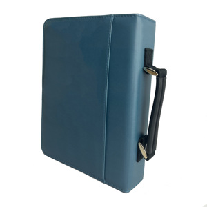 Custodia per Bibbia in Pelle PU per Donne, Borsa Porta Bibbia con Manici e Tasche, Extra Large, Copertina per Libri Cristiani, Rosso Cremisi Personalizzabile - Product Image 5