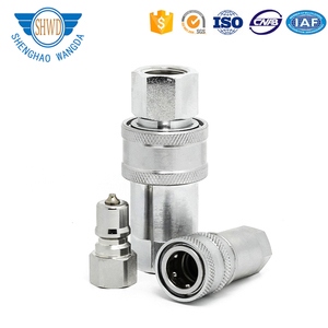 Cung Cấp Áp Lực Cao Brass/Thép Không Gỉ Thủy Lực Nhanh Chóng <span class=keywords><strong>Coupler</strong></span> Loại Thủy Lực Nhanh Chóng Ngắt Kết Nối Khớp Nối - Product Image 4