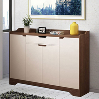 AILICHEN Meuble de rangement de chaussures extensible en bois moderne et minimaliste Mobilier de maison imperméable pour le salon et la salle à manger Utilisation en entrepôt